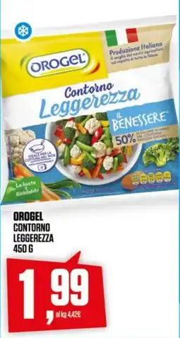 Coop OROGEL CONTORNO LEGGEREZZA offerta