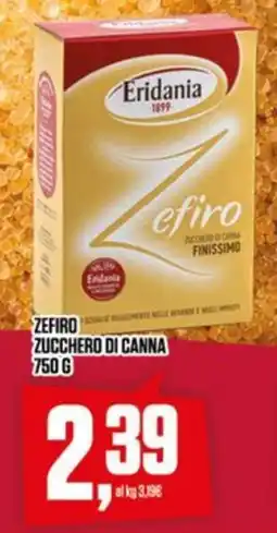 Coop Zefiro Zucchero di canna offerta