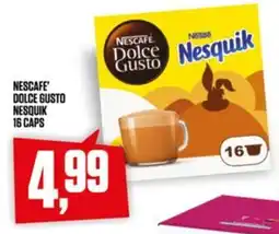 Coop NESCAFE' DOLCE GUSTO NESQUIK offerta