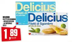 Coop Delicius Filetti di Sgombro offerta