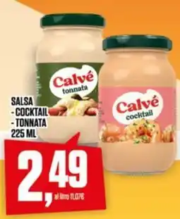 Coop Calvé tonnata offerta