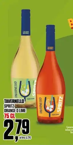 Coop Tavernello Spritz Orange o Lime offerta