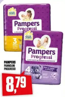 Coop Pampers Pannolini Progressi offerta