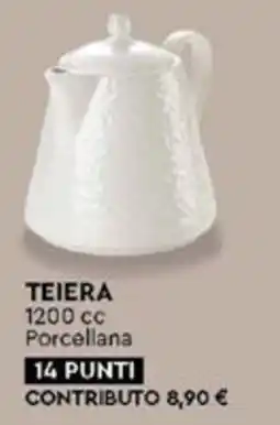 Coop TEIERA Porcellana offerta