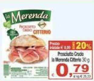 CTS Supermercati Prosciutto crudo offerta