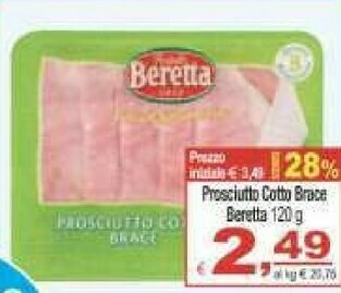 CTS Supermercati Prosciutto cotto offerta
