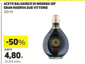 Due vittorie aceto balsamico di modena igp