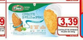 Top Supermercati Cotolette di pollo offerta