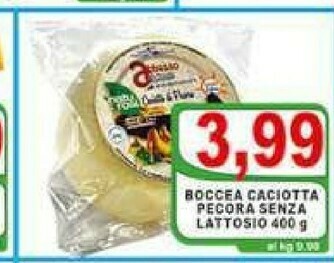Top Supermercati Caciotta offerta