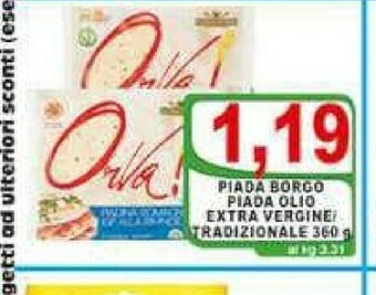 Top Supermercati Piadine offerta