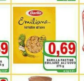 Top Supermercati Pasta all'uovo offerta