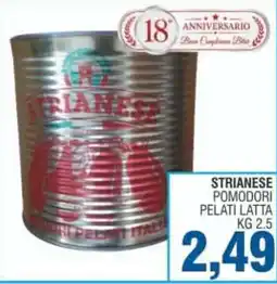 Bitar STRIANES POMODORI PELATI LATT offerta