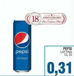 Bitar PEPSI LATTINA offerta