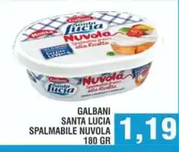 Bitar GALBANI SANTA LUCIA SPALMABILE NUVOLA offerta