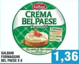 Bitar GALBANI FORMAGGINI BEL PAESE offerta