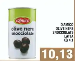 Bitar D'Amico olive nere snocciolate offerta