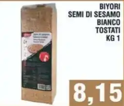 Bitar BIYORI SEMI DI SESAMO BIANCO TOSTATI offerta