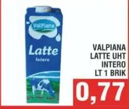 Bitar ValPiana Latte Intero offerta