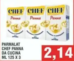 Bitar PARMALAT CHEF Panna offerta