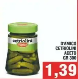Bitar D'AMICO CETRIOLINI ACETO offerta
