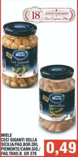 Bitar Miele Ceci Giganti della Sicilia/Cannellini offerta