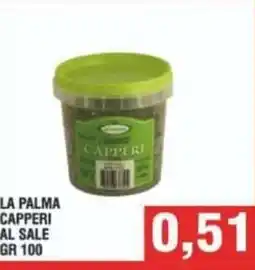 Bitar LA PALMA CAPPERI AL SALE offerta