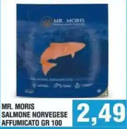 Bitar MR. MORIS SALMONE NORVEGESE AFFUMICATO offerta