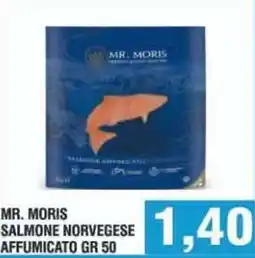 Bitar MR. MORIS SALMONE NORVEGESE AFFUMICATO offerta