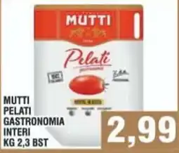 Bitar MUTTI Pelati Gastronomia Interi offerta