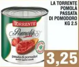 Bitar LA TORRENTE POMOLÀ PASSATA DI POMODORO offerta