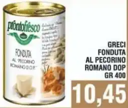 Bitar prontofresco FONDUTA AL PECORINO ROMANO D.O.P. offerta