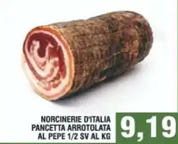 Bitar NORCINERIE D'ITALIA PANCETTA ARROTOLATA offerta
