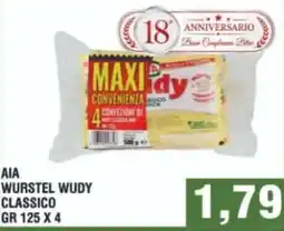 Bitar WURSTEL WUDY CLASSICO offerta