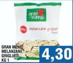 Bitar gran menu melanzane grigliate offerta