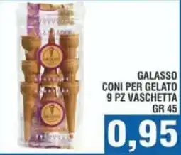 Bitar Coni per gelato Galasso offerta