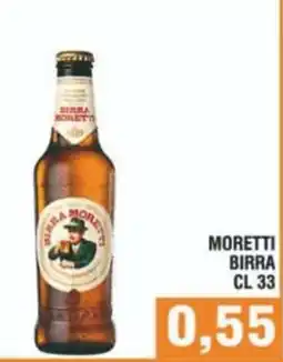 Bitar Birra Moretti offerta