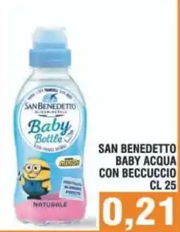 Bitar SAN BENEDETTO BABY ACQUA CON BECCUCCIO offerta