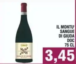 Bitar IL MONTU' SANGUE DI GIUDA DOC offerta