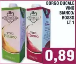 Bitar Borgo Ducale Vino Bianco/ Rosso offerta