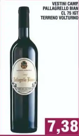 Bitar Vestini Camp Pallagrello Bianco offerta