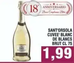 Bitar SANT'ORSOLA CUVEE' BLANC DE BLANCS offerta