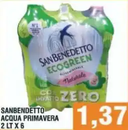 Bitar SANBENEDETTO ACQUA PRIMAVERA offerta