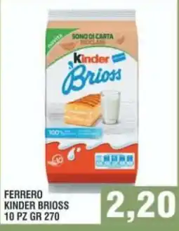 Bitar Kinder Brioss offerta