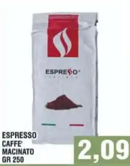 Bitar ESPRESSO CAFFE' MACINATO offerta