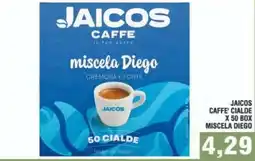 Bitar JAICOS CAFFE MISCELA DIEGO offerta
