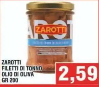 Bitar ZAROTTI FILETTI DI TONNO offerta
