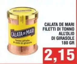 Bitar CALATA DE MARI FILETTI DI TONNO ALL'OLIO DI GIRASOLE offerta
