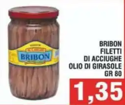 Bitar Bribon filetti di acciughe olio di girasole offerta
