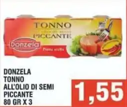 Bitar DONZELA TONNO ALL'OLIO DI SEMI PICCANTE offerta