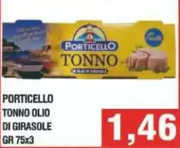 Bitar PORTICELLO TONNO OLIO DI GIRASOLE offerta